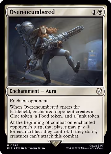 Overencumbered (Surge Foil) (546), Universes Beyond: Fallout — Magic card price