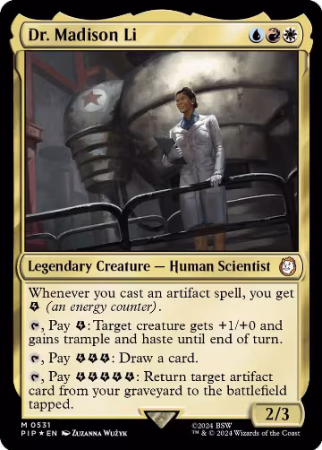 Dr. Madison Li (Surge Foil) (531), Universes Beyond: Fallout — Magic card price