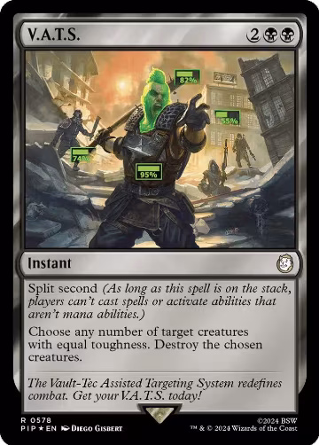 V.A.T.S. (Surge Foil) (578), Universes Beyond: Fallout — Magic card price