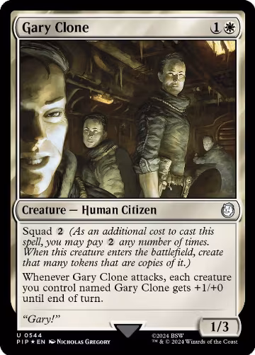 Gary Clone (Surge Foil) (544), Universes Beyond: Fallout — Magic card price