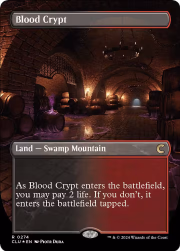 Blood Crypt (Borderless) (274) — card price