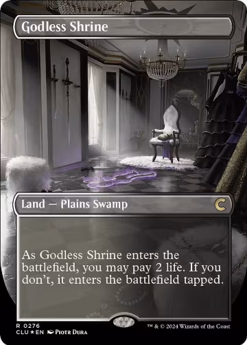 Godless Shrine (Borderless) (276) — card price