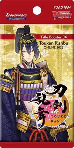 D-TB04: Touken Ranbu ONLINE 2023 Booster Pack, D-TB04: Touken Ranbu ONLINE 2023 — Vanguard sealed product price