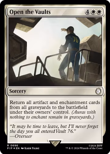 Open the Vaults (Surge Foil) (696), Universes Beyond: Fallout — Magic card price