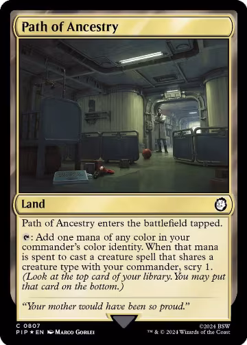 Path of Ancestry (Surge Foil) (807), Universes Beyond: Fallout — Magic card price