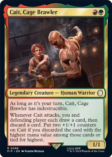 Cait, Cage Brawler (96), Universes Beyond: Fallout — Magic card price