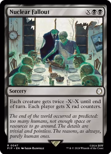 Nuclear Fallout (47), Universes Beyond: Fallout — Magic card price