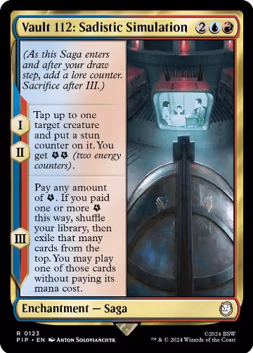 Vault 112: Sadistic Simulation (Surge Foil) (651), Universes Beyond: Fallout — Magic card price