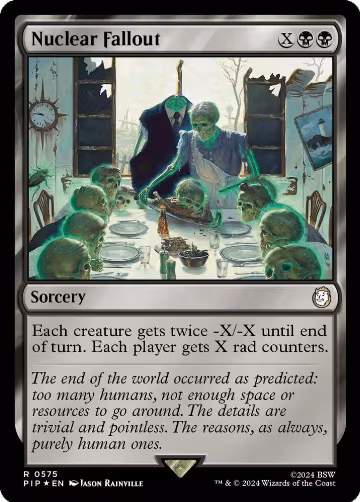 Nuclear Fallout (Surge Foil) (575), Universes Beyond: Fallout — Magic card price