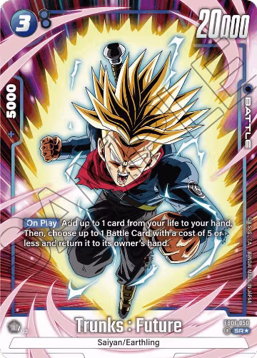 Trunks : Future - FB01-050 (Alternate Art) (FB01-050), Awakened Pulse — DB Fusion card price