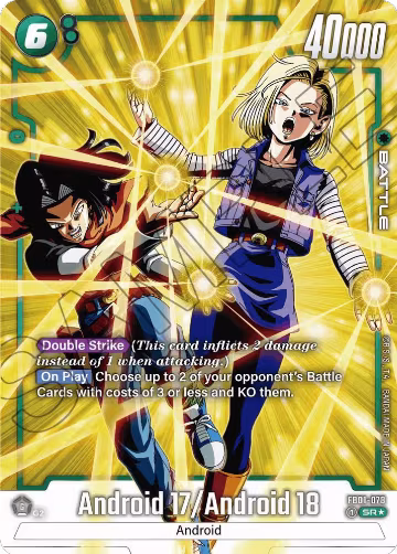 Android 17 / Android 18 (Alternate Art) (FB01-078), Awakened Pulse — DB Fusion card price