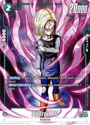 Android 18 - FB01-079 (Alternate Art) (FB01-079), Awakened Pulse — DB Fusion card price
