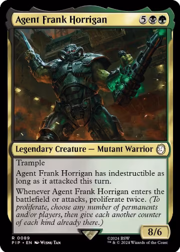 Agent Frank Horrigan (89), Universes Beyond: Fallout — Magic card price