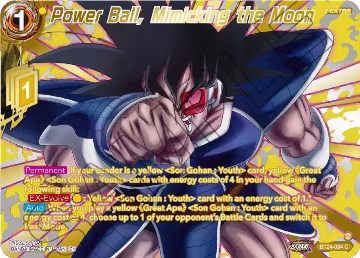 Power Ball, Mimicking the Moon (Collector Booster Gold) (BT24-084), Beyond Generations — DB Super card price