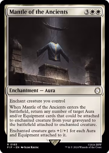 Mantle of the Ancients (165), Universes Beyond: Fallout — Magic card price