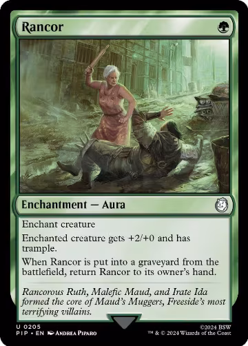 Rancor (205), Universes Beyond: Fallout — Magic card price