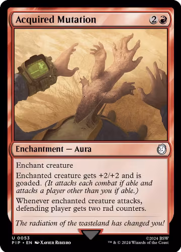 Acquired Mutation (53), Universes Beyond: Fallout — Magic card price