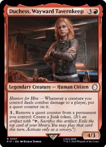 Duchess, Wayward Tavernkeep (57), Universes Beyond: Fallout — Magic card price