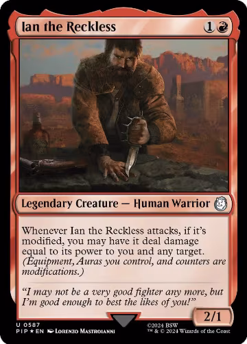 Ian the Reckless (Surge Foil) (587), Universes Beyond: Fallout — Magic card price