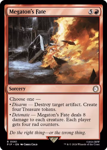 Megaton's Fate (61), Universes Beyond: Fallout — Magic card price