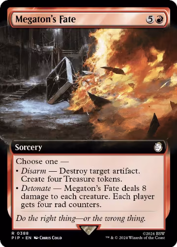Megaton's Fate (Extended Art) (388), Universes Beyond: Fallout — Magic card price