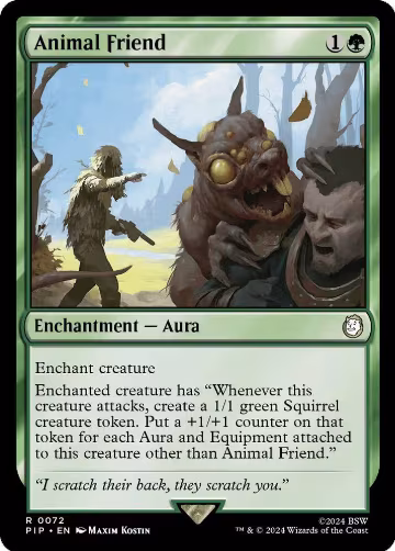 Animal Friend (72), Universes Beyond: Fallout — Magic card price