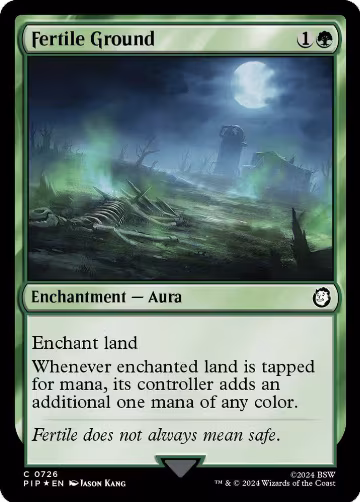 Fertile Ground (Surge Foil) (726), Universes Beyond: Fallout — Magic card price