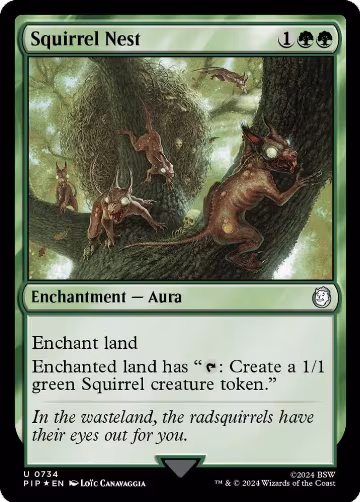 Squirrel Nest (Surge Foil) (734), Universes Beyond: Fallout — Magic card price
