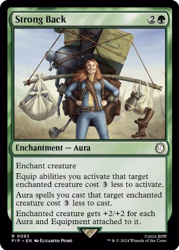 Strong Back (83), Universes Beyond: Fallout — Magic card price