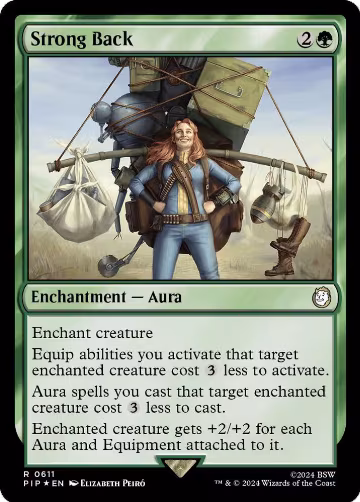 Strong Back (Surge Foil) (611), Universes Beyond: Fallout — Magic card price