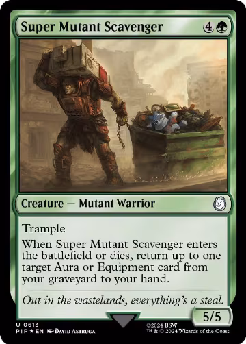 Super Mutant Scavenger (Surge Foil) (613), Universes Beyond: Fallout — Magic card price