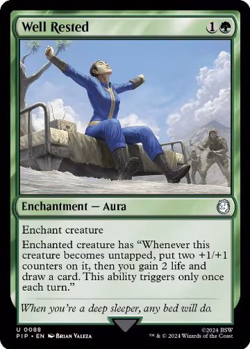 Well Rested (88), Universes Beyond: Fallout — Magic card price
