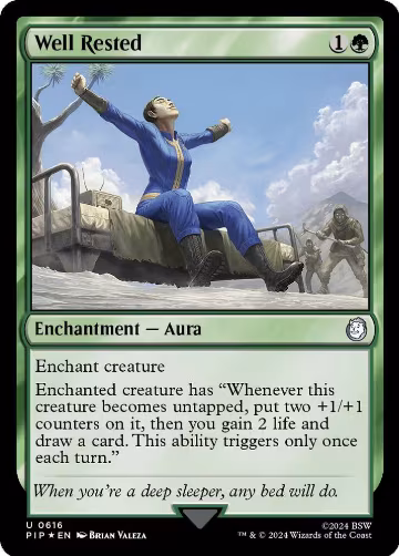 Well Rested (Surge Foil) (616), Universes Beyond: Fallout — Magic card price