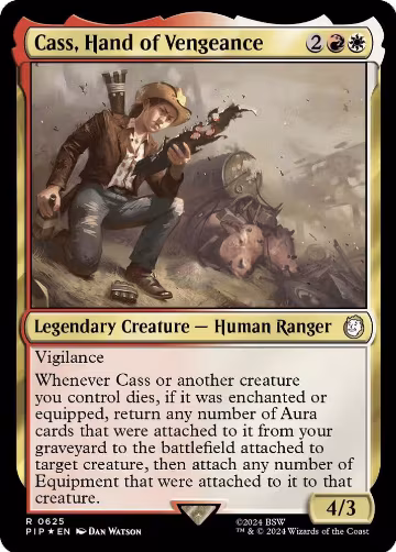 Cass, Hand of Vengeance (Surge Foil) (625), Universes Beyond: Fallout — Magic card price