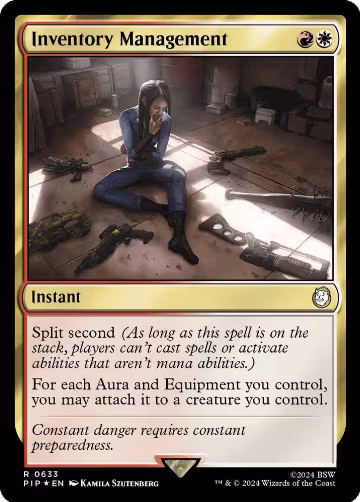 Inventory Management (Surge Foil) (633), Universes Beyond: Fallout — Magic card price