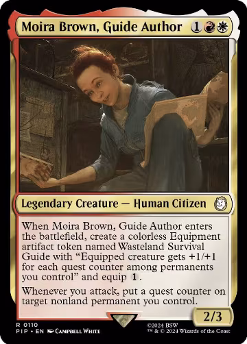 Moira Brown, Guide Author (110), Universes Beyond: Fallout — Magic card price
