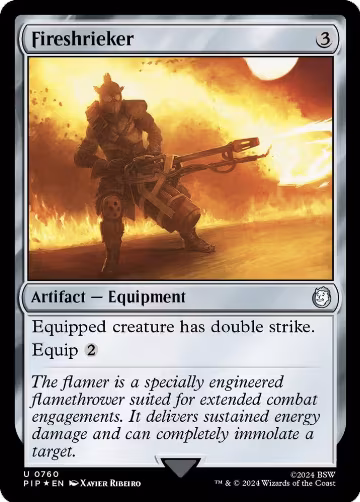 Fireshrieker (Surge Foil) (760), Universes Beyond: Fallout — Magic card price