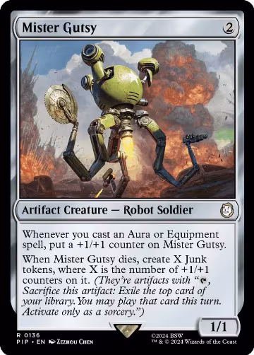 Mister Gutsy (136), Universes Beyond: Fallout — Magic card price