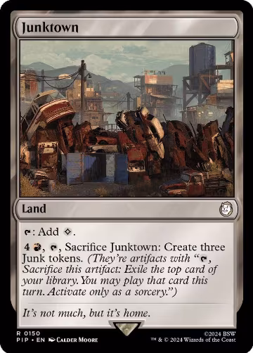 Junktown (150), Universes Beyond: Fallout — Magic card price
