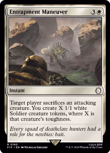 Entrapment Maneuver (160), Universes Beyond: Fallout — Magic card price