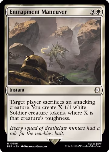 Entrapment Maneuver (Surge Foil) (688), Universes Beyond: Fallout — Magic card price