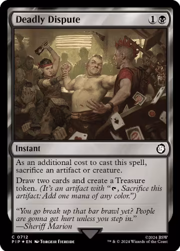 Deadly Dispute (Surge Foil) (712), Universes Beyond: Fallout — Magic card price
