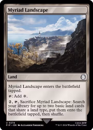 Myriad Landscape (274), Universes Beyond: Fallout — Magic card price