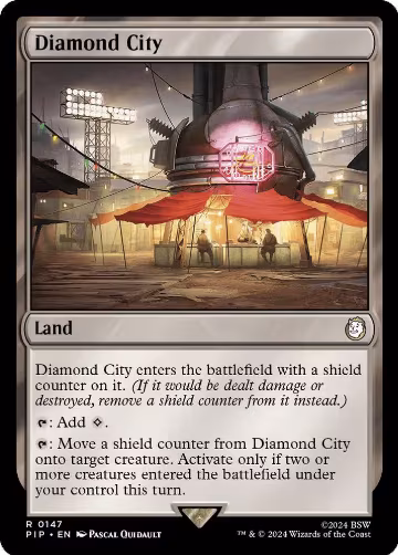 Diamond City (147), Universes Beyond: Fallout — Magic card price