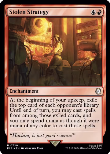 Stolen Strategy (Surge Foil) (720), Universes Beyond: Fallout — Magic card price