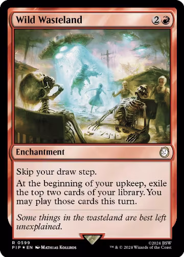 Wild Wasteland (Surge Foil) (599), Universes Beyond: Fallout — Magic card price