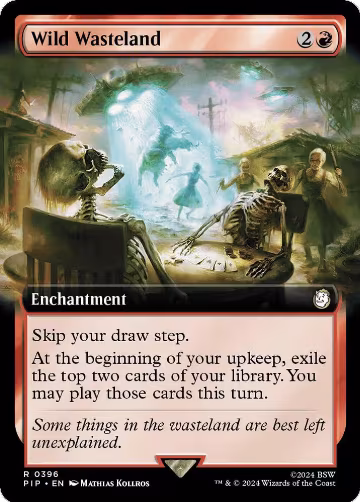 Wild Wasteland (Extended Art) (396), Universes Beyond: Fallout — Magic card price