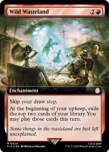 Wild Wasteland (Extended Art) (Surge Foil) (924), Universes Beyond: Fallout — Magic card price