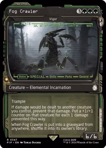 Fog Crawler - Vigor (Showcase) (347), Universes Beyond: Fallout — Magic card price