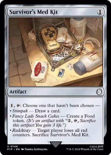 Survivor's Med Kit (144), Universes Beyond: Fallout — Magic card price